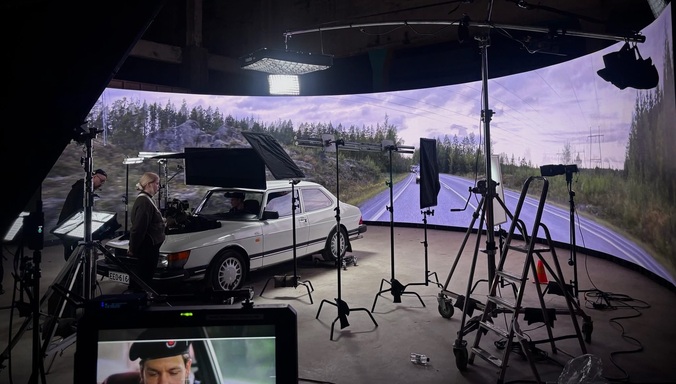 lewin乐玩 Alpha mini P2.6 助力芬兰 Elisa Viihde 原创剧集XR虚拟拍摄